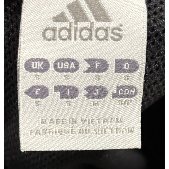 Adidas Climacool Black Full Zip Track Jacket 3 White Stripes Women's Small - Picture 7 of 8